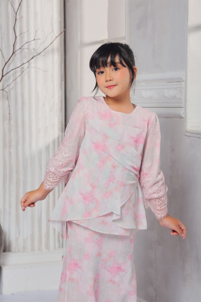 Kurung Lily Kids - Pink
